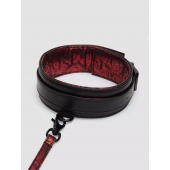 Стильный ошейник с поводком Reversible Faux Leather Collar and Lead - Fifty Shades of Grey - купить с доставкой в Ноябрьске