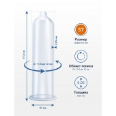 Презервативы MY.SIZE размер 57 - 10 шт. - My.Size - купить с доставкой в Ноябрьске