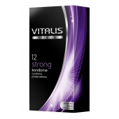 Презервативы с утолщённой стенкой VITALIS PREMIUM strong - 12 шт. - Vitalis - купить с доставкой в Ноябрьске