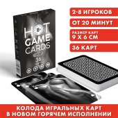 Игральные карты HOT GAME CARDS НУАР - 36 шт. - Сима-Ленд - купить с доставкой в Ноябрьске