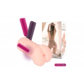 Телесный вибромастурбатор-анус Tong-ggo Auto - KOKOS - в Ноябрьске купить с доставкой