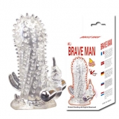 Насадка-удлинитель с пупырышками, усиками и вибрацией - Baile - в Ноябрьске купить с доставкой