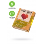 Экологически чистые презервативы Masculan Organic - 3 шт. - Masculan - купить с доставкой в Ноябрьске