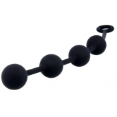 Черная анальная цепочка NEXUS Excite L - 27 см. - Nexus Range