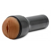 Коричневый мастурбатор-вагина Feel Stroker - Kiiroo - в Ноябрьске купить с доставкой