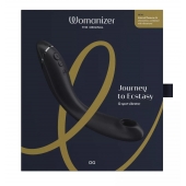 Темно-серый стимулятор G-точки Womanizer OG c технологией Pleasure Air и вибрацией - 17,7 см. - Womanizer