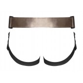 Бронзовый пояс для насадок Curious Harness - Strap-on-me - купить с доставкой в Ноябрьске