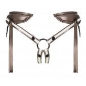 Бронзовый пояс для насадок Desirous Harness - Strap-on-me - купить с доставкой в Ноябрьске