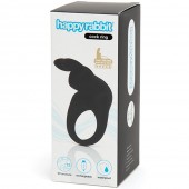 Черное эрекционное виброкольцо Happy Rabbit Rechargeable Rabbit Cock Ring - Happy Rabbit - в Ноябрьске купить с доставкой