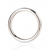 Стальное эрекционное кольцо STEEL COCK RING - 4.5 см. - BlueLine - в Ноябрьске купить с доставкой