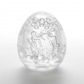 Мастурбатор-яйцо Keith Haring EGG DANCE - Tenga - в Ноябрьске купить с доставкой