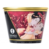 Массажная  свеча Sparkling Strawberry Wine с ароматом клубничного вина - 170 мл. - Shunga - купить с доставкой в Ноябрьске