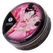 Массажная свеча Rose Petals с ароматом розы - 30 мл. - Shunga - купить с доставкой в Ноябрьске
