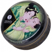 Массажная свеча Exotic Green Tea с ароматом зелёного чая - 30 мл. - Shunga - купить с доставкой в Ноябрьске