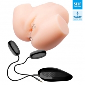 Телесный мастурбатор с 2 тоннелями Dual Vagina and Ass Veronica - Baile - в Ноябрьске купить с доставкой