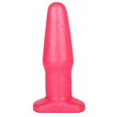 Розовый гелевый плаг на подставке - 14 см. - LOVETOY (А-Полимер)