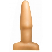 Телесная анальная пробка - 14 см. - LOVETOY (А-Полимер)