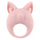 Нежно-розовое перезаряжаемое эрекционное кольцо Kitten Kiki - Lola Games - в Ноябрьске купить с доставкой