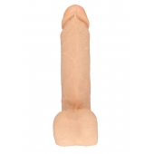 Насадка-фаллос для трусиков с плугом - 19 см. - LOVETOY (А-Полимер) - купить с доставкой в Ноябрьске