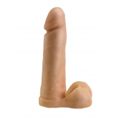 Насадка-фаллос для трусиков с плугом - 19 см. - LOVETOY (А-Полимер) - купить с доставкой в Ноябрьске