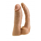 Двойная насадка для страпона Харнесс - 15 см. - LOVETOY (А-Полимер) - купить с доставкой в Ноябрьске