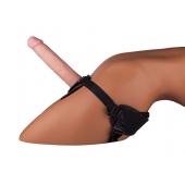 Страпон Харнесс в подарочной упаковке - 21 см. - LOVETOY (А-Полимер) - купить с доставкой в Ноябрьске