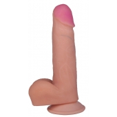 Реалистичный дилдо на присоске ART-Style №28 - 18 см. - Art-Style