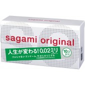 Ультратонкие презервативы Sagami Original 0.02 - 10 шт. - Sagami - купить с доставкой в Ноябрьске