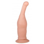 Анальный телесный стимулятор на присоске - 16,5 см. - LOVETOY (А-Полимер)