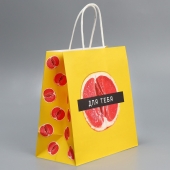 Подарочный крафтовый пакет «Сладость» - 22×22×11см. - Сима-Ленд - купить с доставкой в Ноябрьске