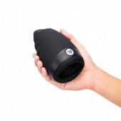 Черный вибромастурбатор для мужчин с подогревом - Pink Vibe - в Ноябрьске купить с доставкой