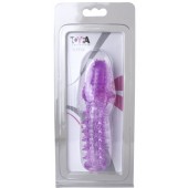 Фиолетовая насадка, удлиняющая половой член - 13,5 см. - Toyfa Basic - в Ноябрьске купить с доставкой