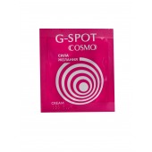 Стимулирующий интимный крем для женщин Cosmo G-spot - 2 гр. - Биоритм - купить с доставкой в Ноябрьске