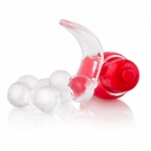 Виброкольцо с язычком и красным виброэлементом Overtime - Screaming O - в Ноябрьске купить с доставкой