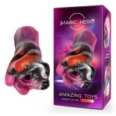 Разноцветный фантазийный мастурбатор - Bior toys - в Ноябрьске купить с доставкой