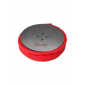 Красная веревка для шибари на катушке - 10 м. - Pecado - купить с доставкой в Ноябрьске