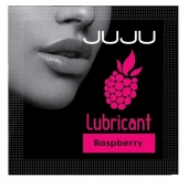 Пробник съедобного лубриканта JUJU с ароматом малины - 3 мл. - JuJu - купить с доставкой в Ноябрьске