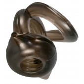 Черное эрекционное кольцо для пениса и мошонки - Orion - в Ноябрьске купить с доставкой