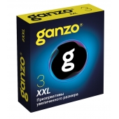 Презервативы увеличенного размера Ganzo XXL - 3 шт. - Ganzo - купить с доставкой в Ноябрьске