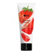 Лубрикант на водной основе OYO Aroma Gel Strawberry с ароматом клубники - 75 мл. - OYO - купить с доставкой в Ноябрьске