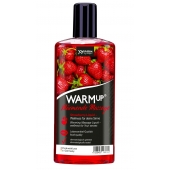 Разогревающее масло WARMup Strawberry - 150 мл. - Joy Division - купить с доставкой в Ноябрьске