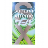 Презервативы Sagami Xtreme Mint с ароматом мяты - 10 шт. - Sagami - купить с доставкой в Ноябрьске
