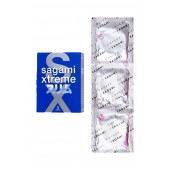 Розовые презервативы Sagami Xtreme FEEL FIT 3D - 3 шт. - Sagami - купить с доставкой в Ноябрьске