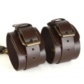 Коричневые наручники IDEAL - Sitabella - купить с доставкой в Ноябрьске