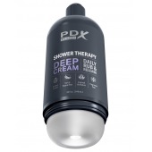 Мастурбатор в бутылке Shower Therapy Deep Cream - Pipedream - в Ноябрьске купить с доставкой