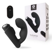 Черный вибромассажер Gladiator - 10,7 см. - S-HANDE - в Ноябрьске купить с доставкой