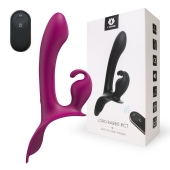 Сливовый страпон Lord Rabbit - S-HANDE - купить с доставкой в Ноябрьске