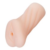 Эластичный компактный мастурбатор-вагина телесного цвета - Tokyo Style - в Ноябрьске купить с доставкой