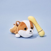 Желтый вибратор G-точки Shibae Toys - 17,5 см. - Friday Bae