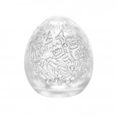 Мастурбатор-яйцо Keith Haring EGG PARTY - Tenga - в Ноябрьске купить с доставкой